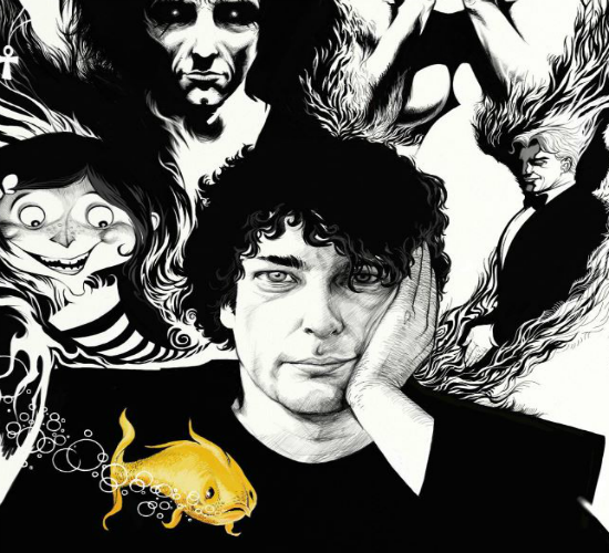 Neil Gaiman by Max Overkill