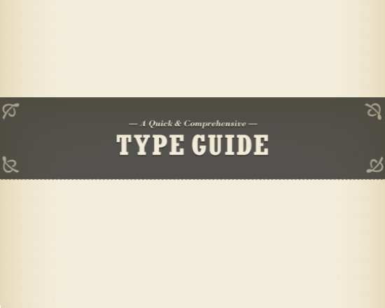 Guide to Typography