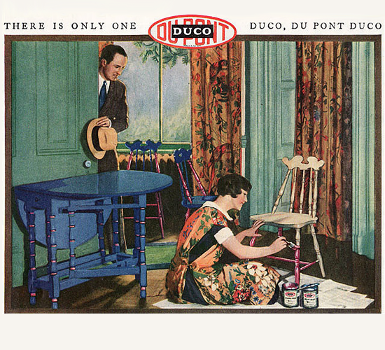 1927 Ad for Duco Paint by DuPont