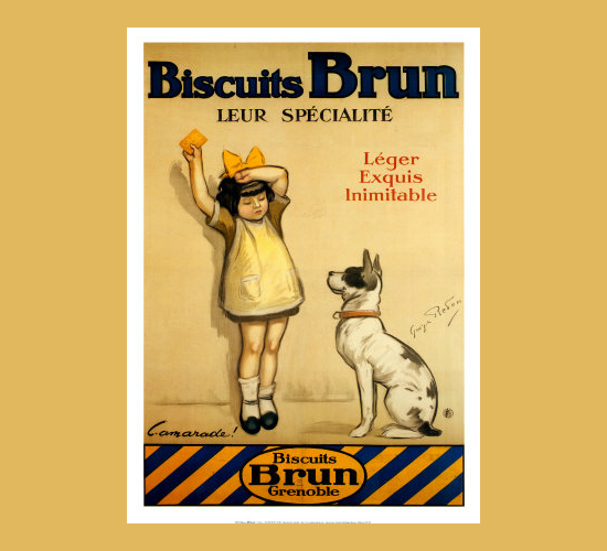 Biscuits Brun by Georges Redon (1920)