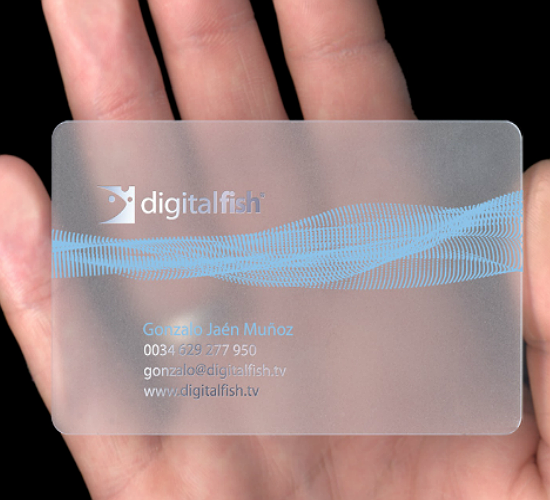 Digital Fish Business Card by Gonzalo Jaen