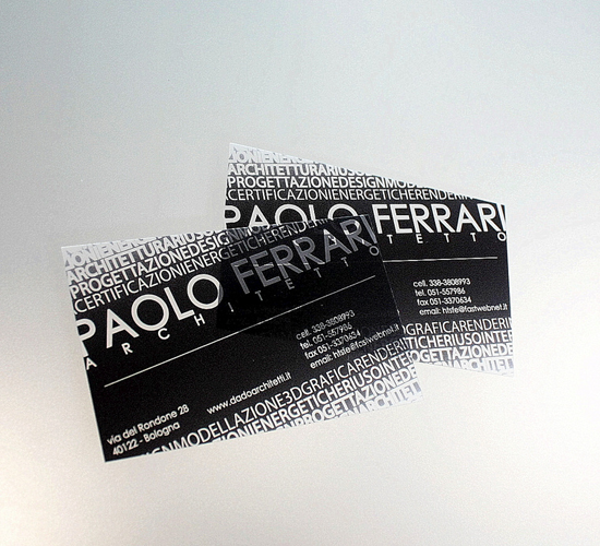 Plastic Business Card by Pinkard