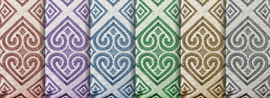 Fabric Pattern Title Header