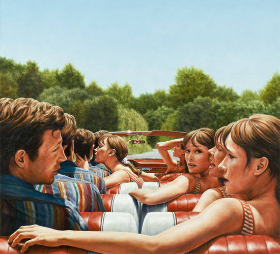 1961 Ford Galaxie 500 Sunliner (Pierrot Le Fou) by Eric White
