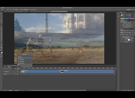 Video Editing Inside Photoshop CS6