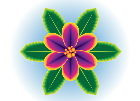 Create a One Stroke Tropical Flower Using Adobe Illustrator CS6