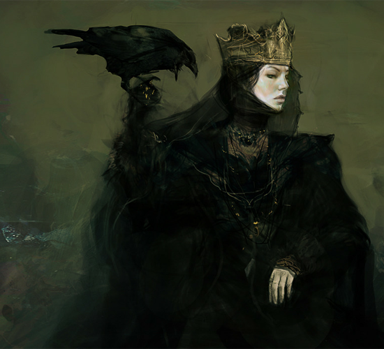 Snow White and the Hunstman - Ravenna Early Concept by Jeff Simpson