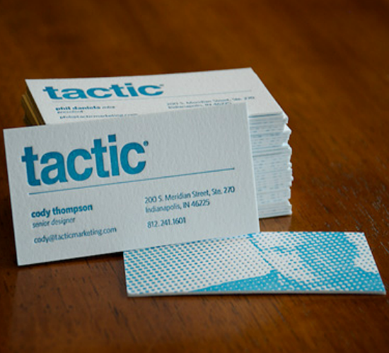 Tactic Marketing Business Card