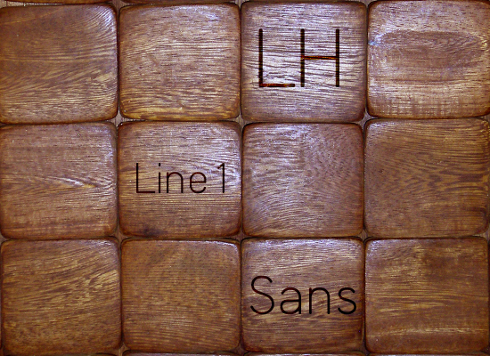LH Line 1 Sans