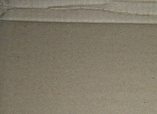 Cardboard Bent Top