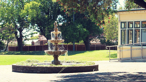Fountain by Ainslie