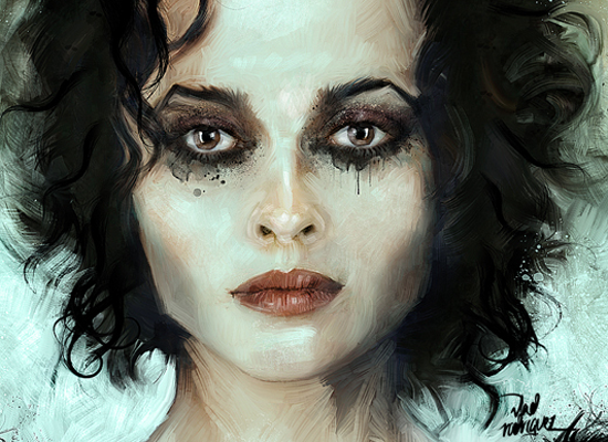 In the Fight Club! with Helena Bonham (Marla Singer) by Vlad Rodriguez