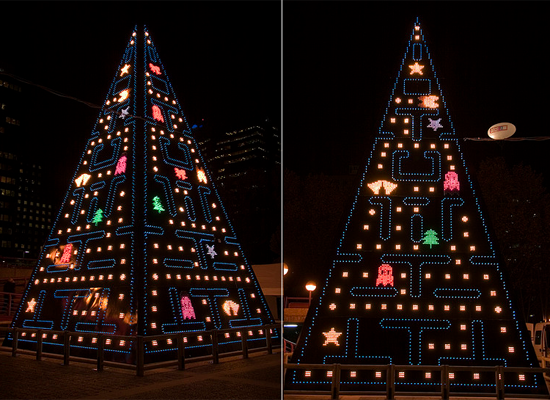 Pacman Christmas Tree
