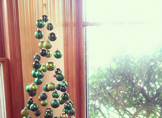 Suspended Christmas Tree