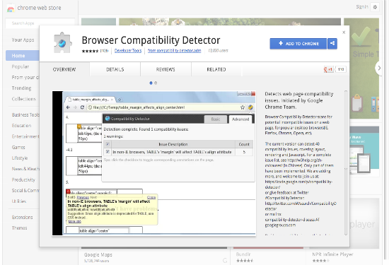 Browser Compatibility Detector